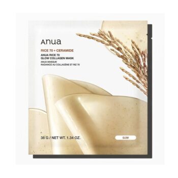 Anua Rice 70 Glow Collagen Mask 38g
